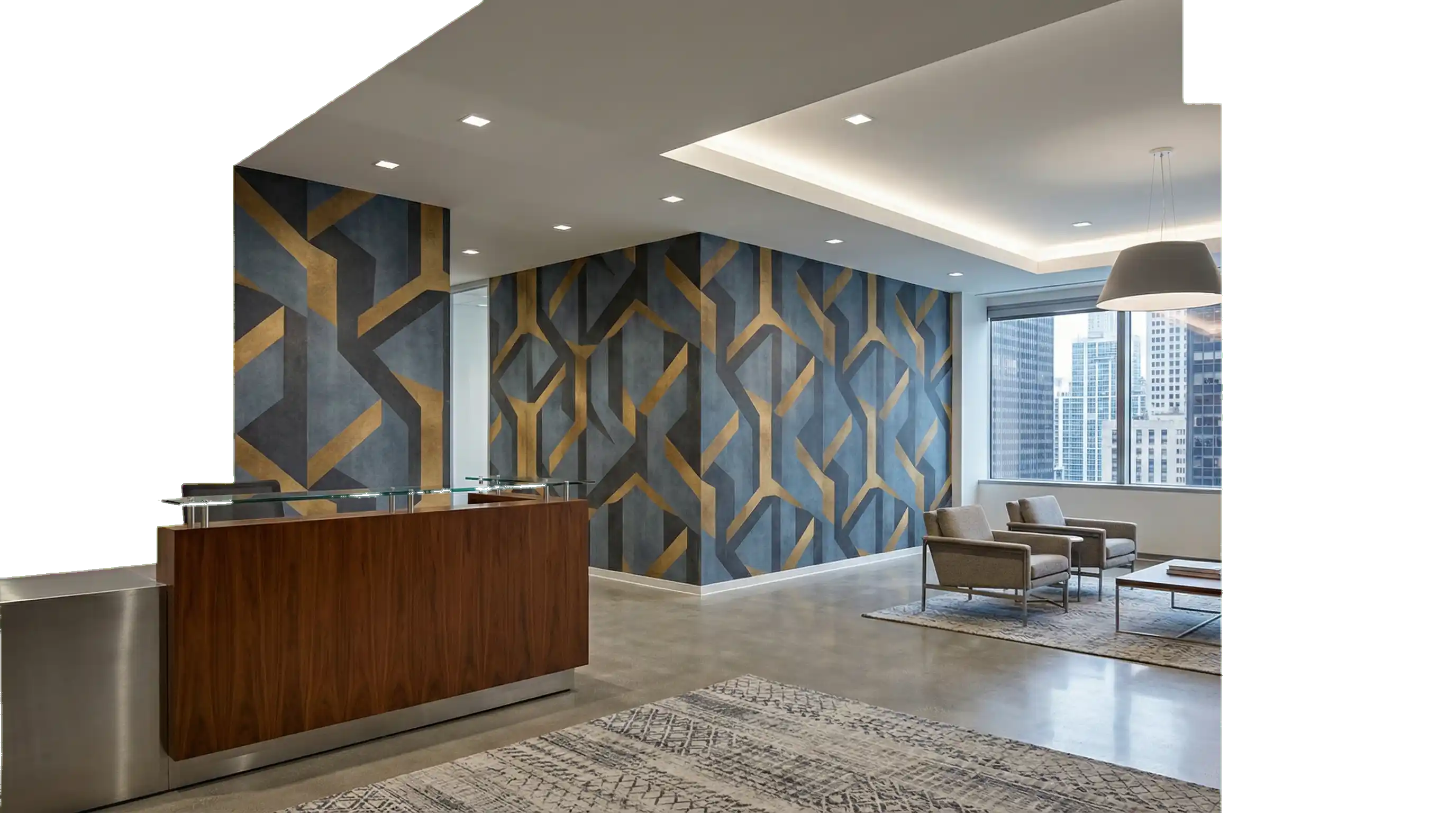 Luxury wallpaper installation Plano